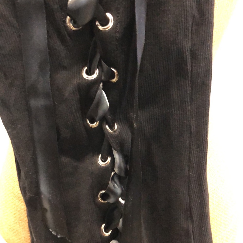 Fashion tank top.  Black size small